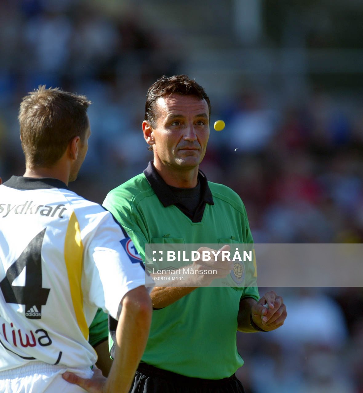 Slantsingling. Miro Ukalovic, domare