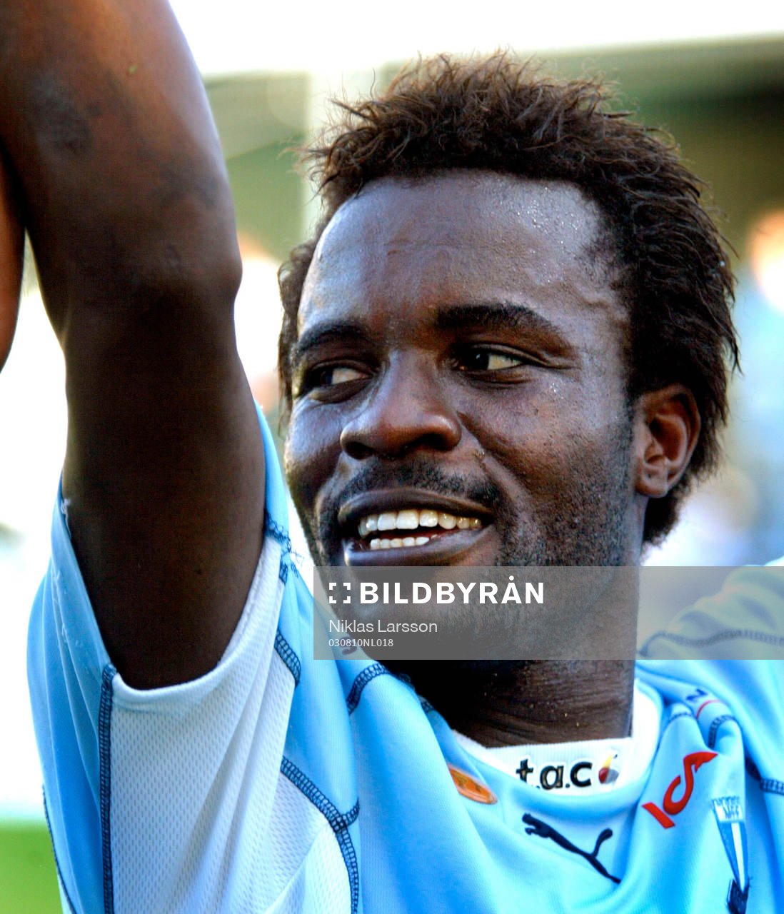 Peter Ijeh, Malmö, jubel, glädje