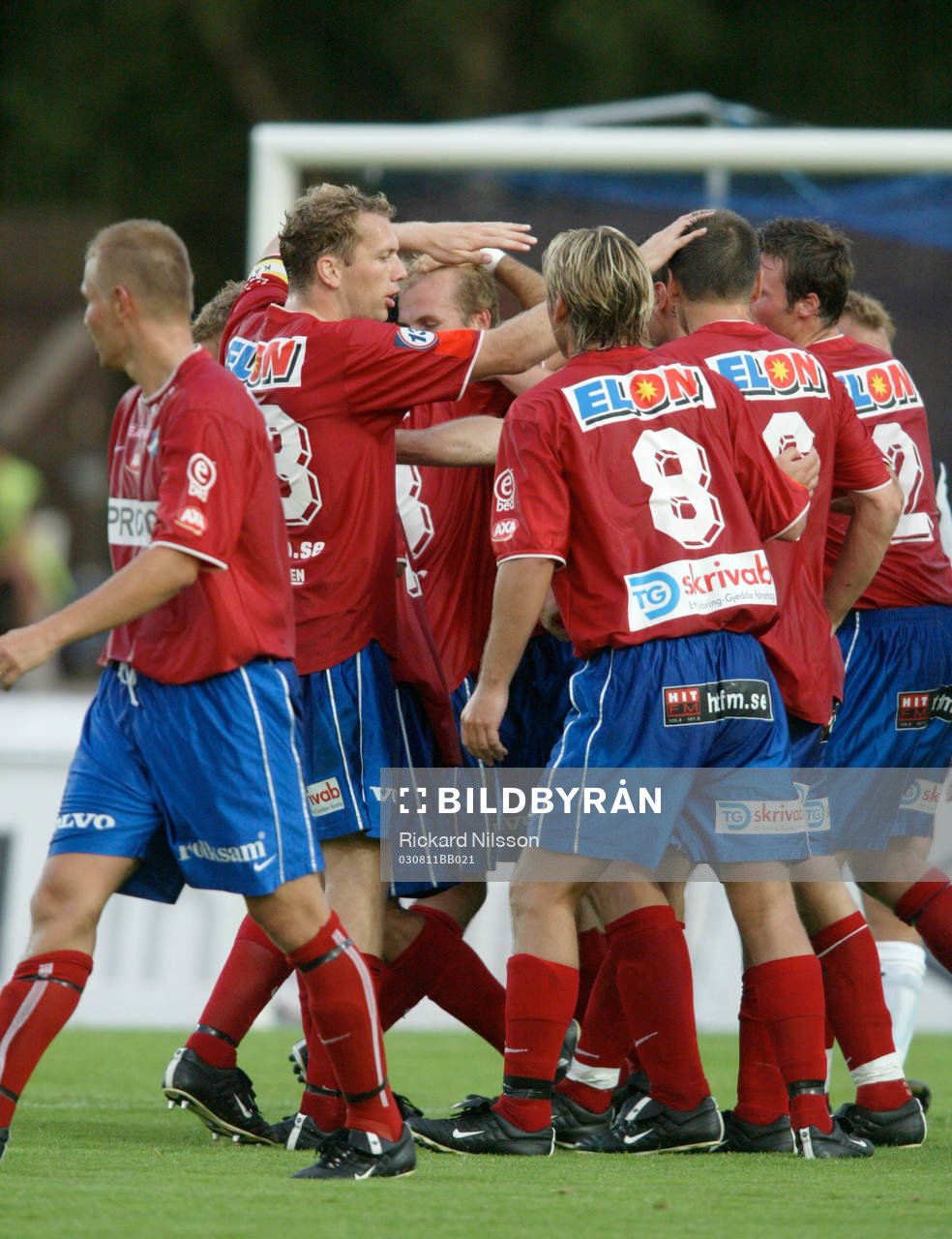 Öster, jubel, glädje