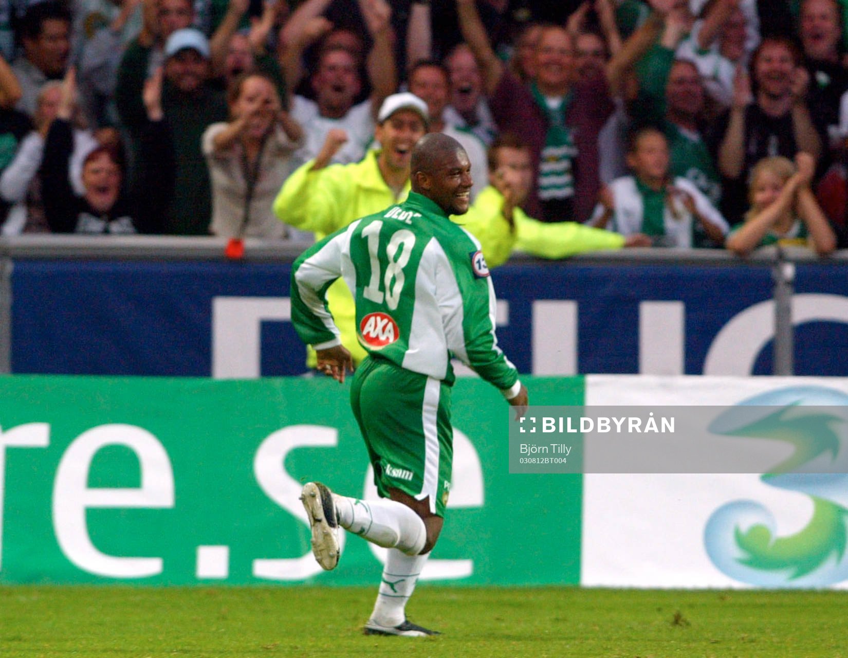 Dede Anderson, Hamarby gjorde hattrick
