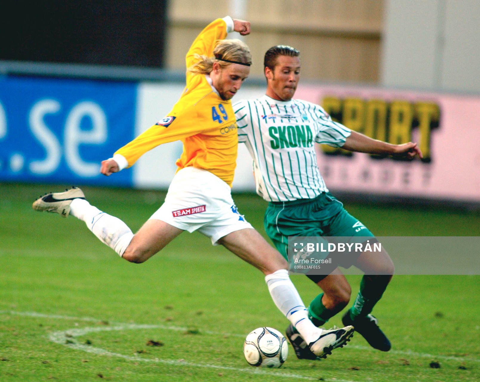  Christian Andersson, IFK Malmö och Christian Westerberg, Frölunda.