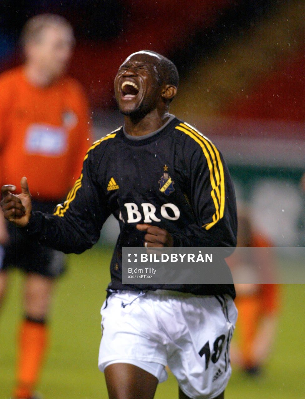 Kwame Quansah, AIK gjorde segermålet 1-0