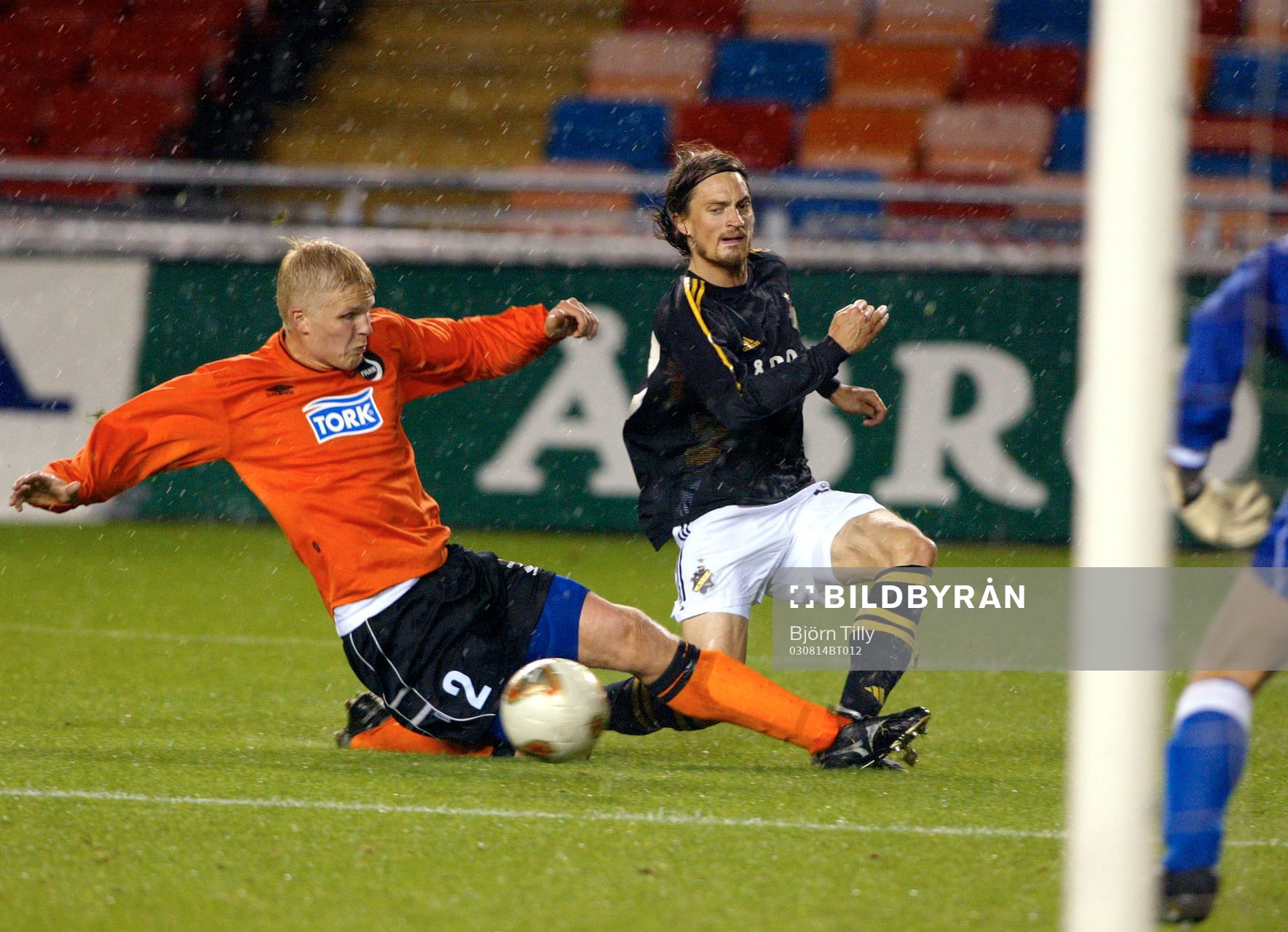  Kjartan Antonsson, Fylkir och Mats Rubarth, AIK.