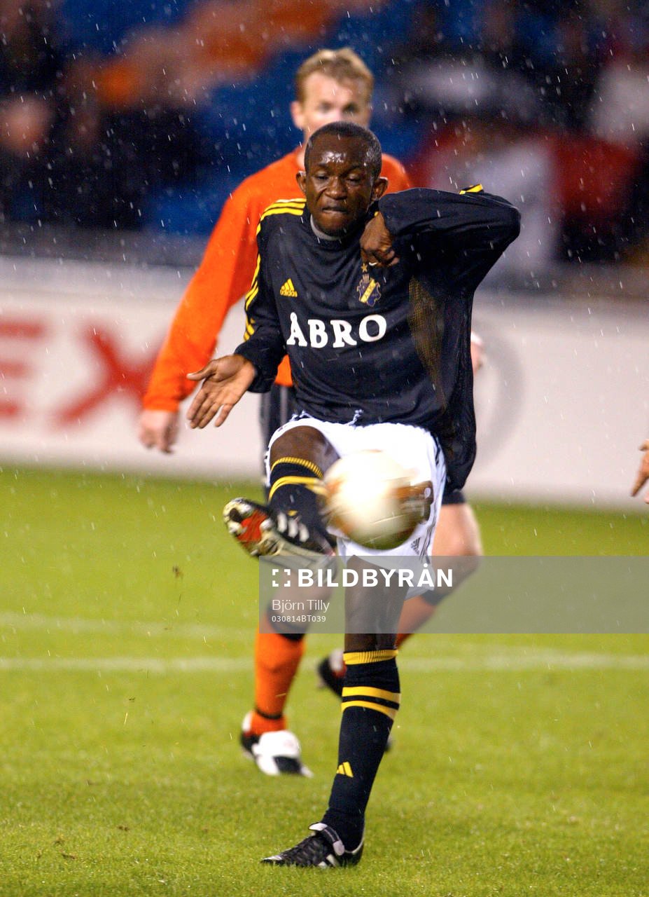 Kwame Quansah, AIK gjorde segermålet 1-0