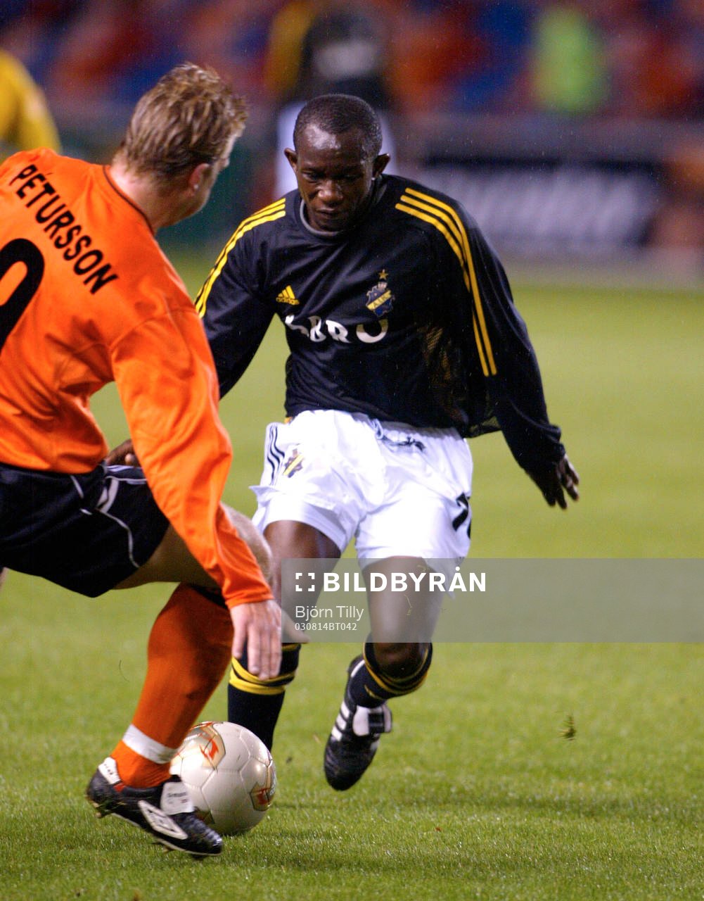 Kwame Quansah, AIK gjorde segermålet 1-0