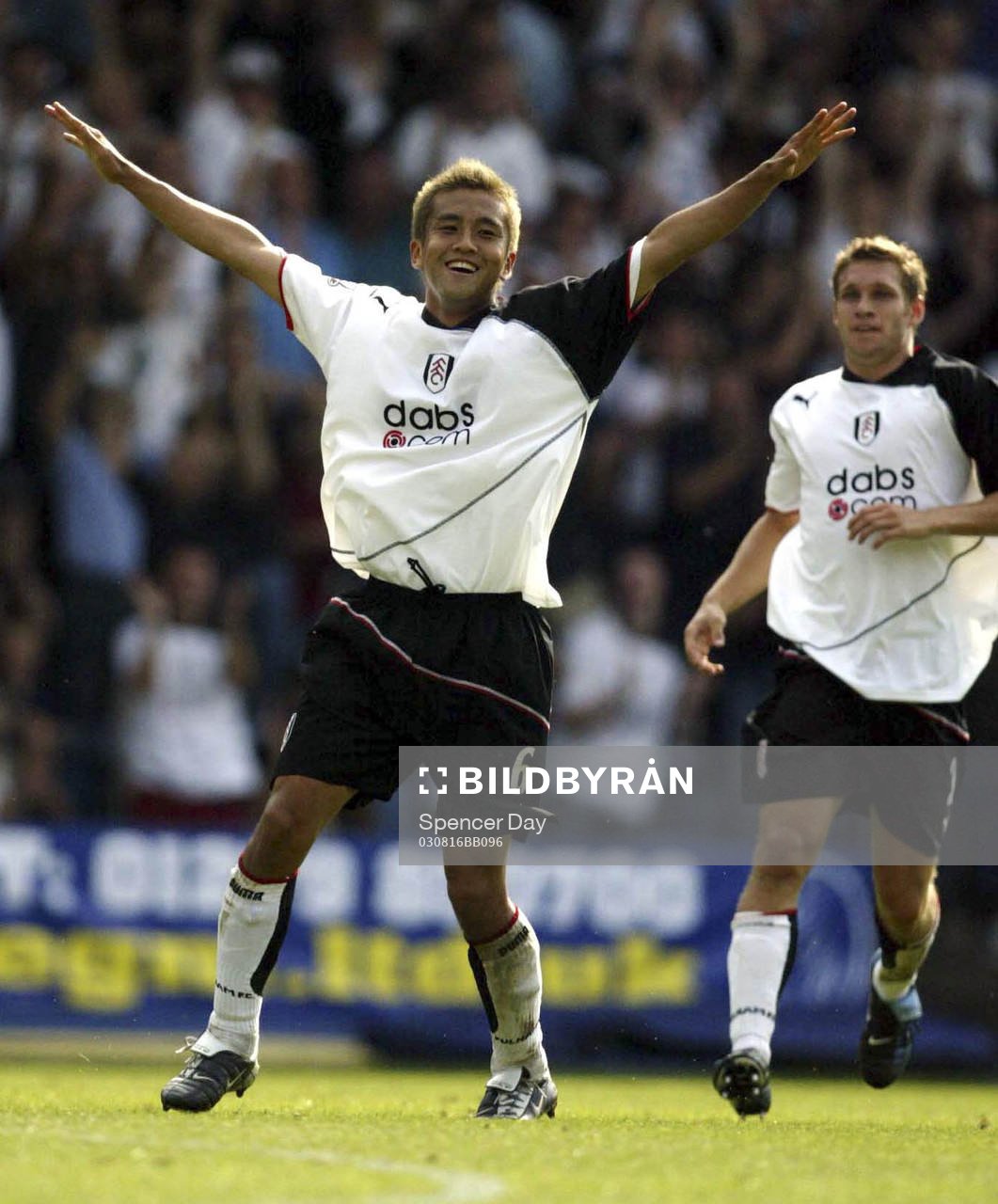  Junichi Inamoto, Fulham, jublar, jubel