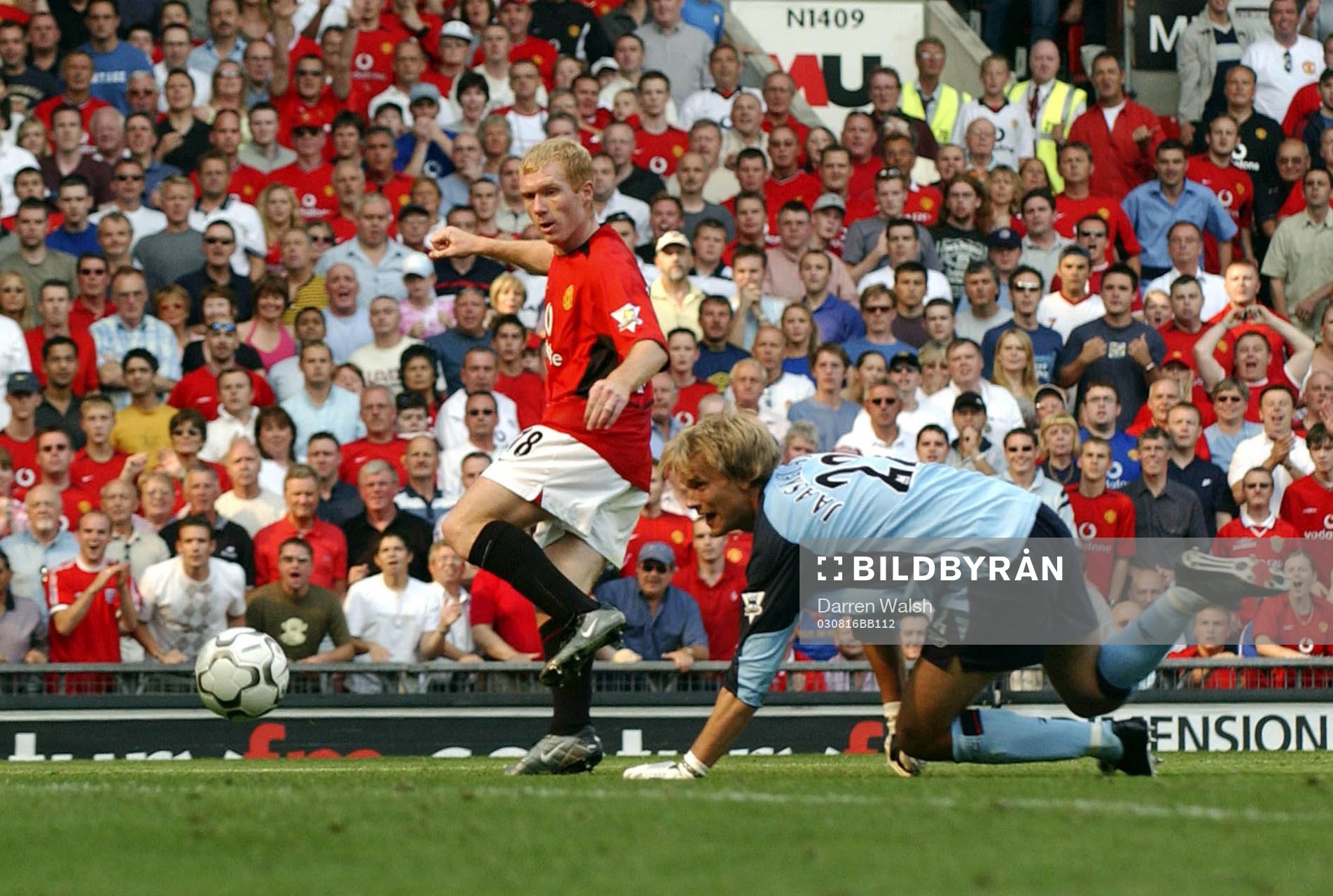 Fotboll, Engelsk, Premier League, Premiership, Manchester