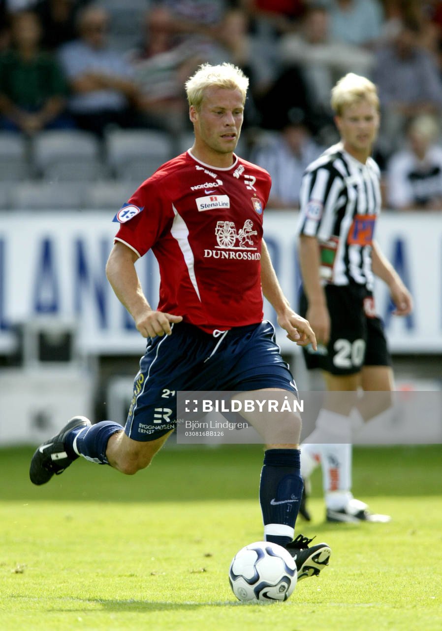 Johan Anegrund, Örgryte