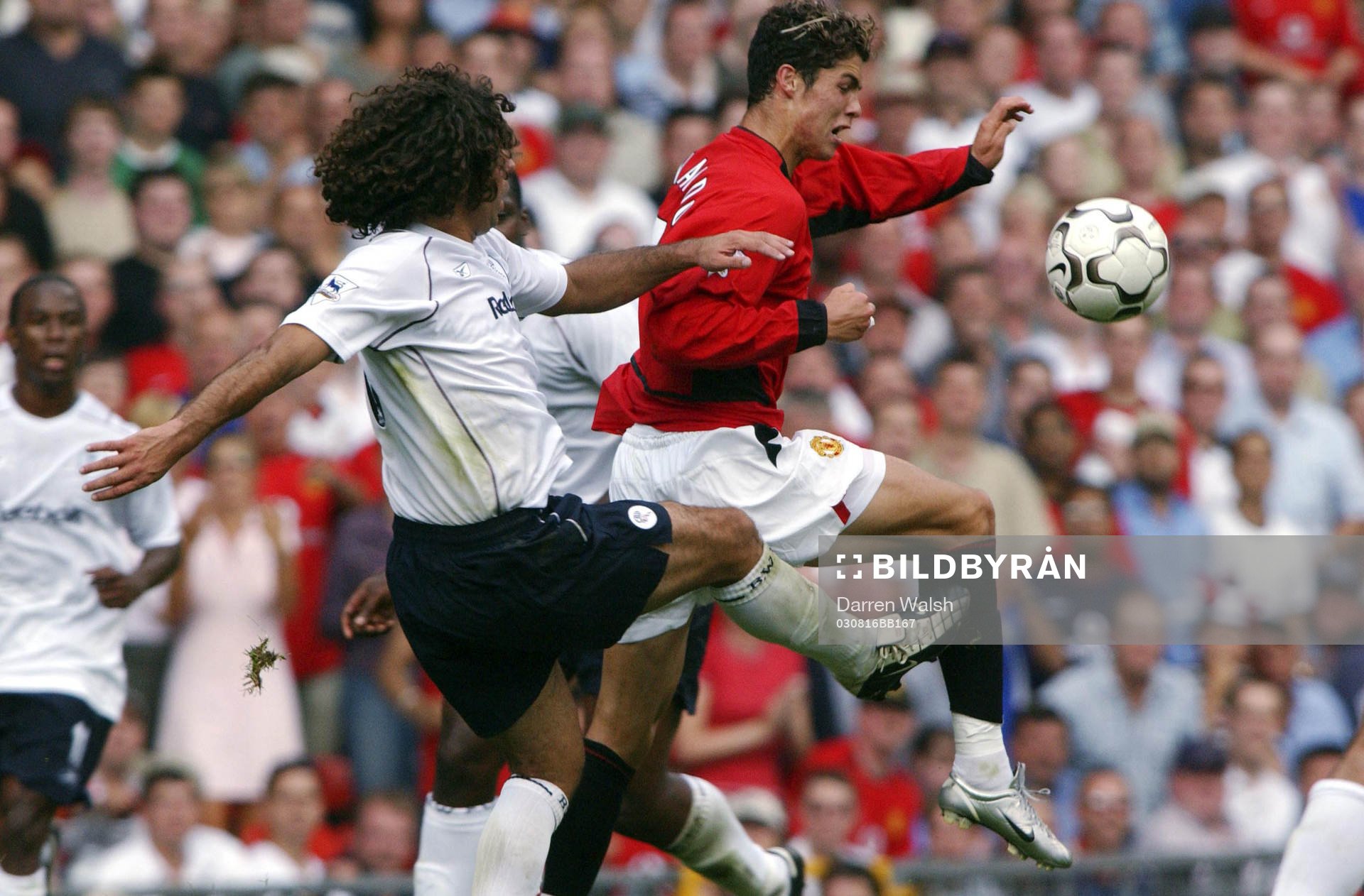   Cristiano Ronaldo, Manchester, in action