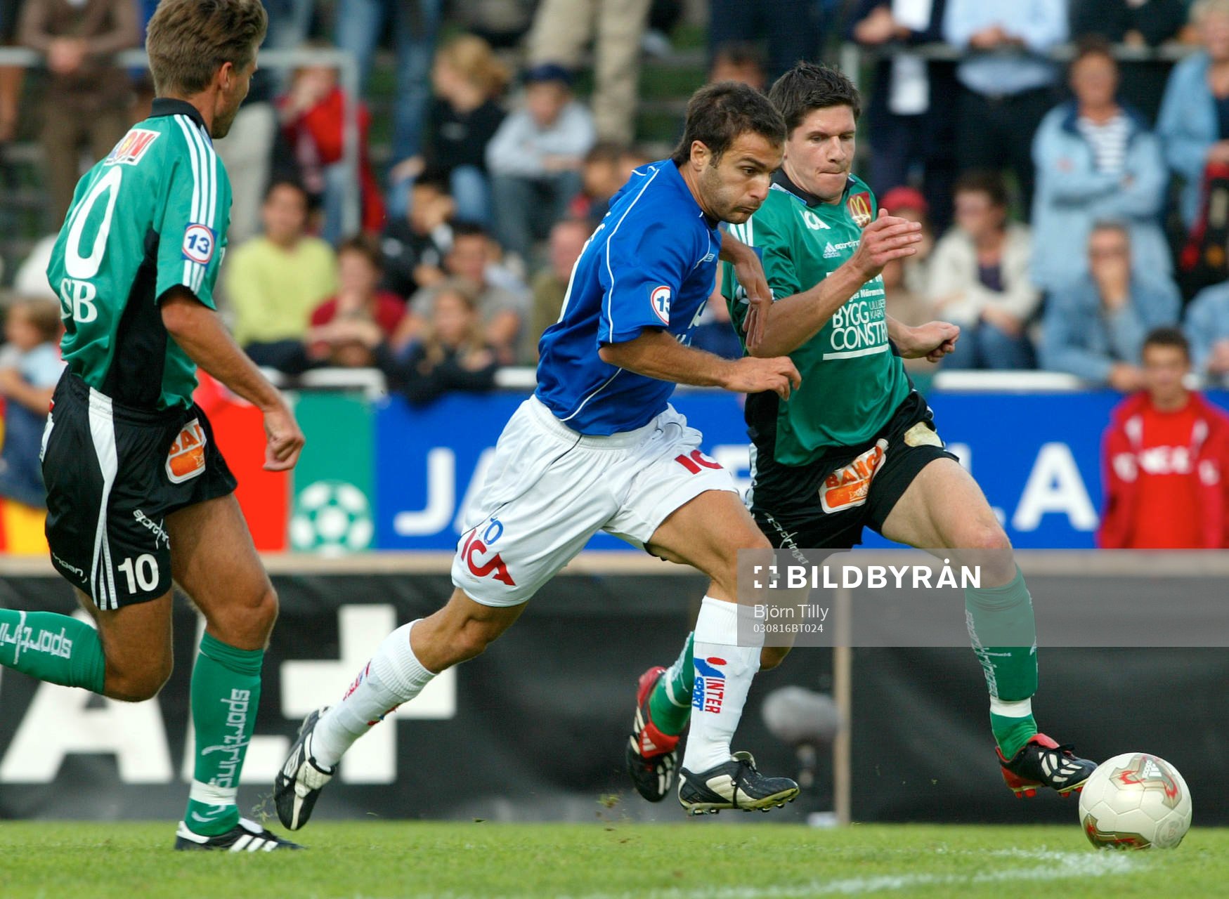Sharbel Touma, Halmstad och Benny Olsen, Enköping