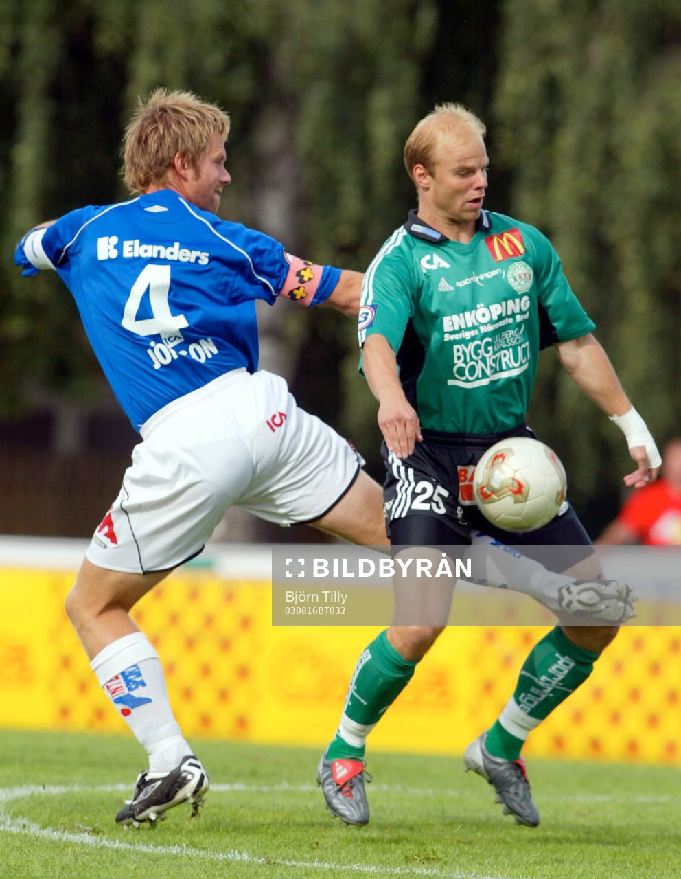 Tommy Jönsson, Halmstad och Andreas Hermansson, Enköping