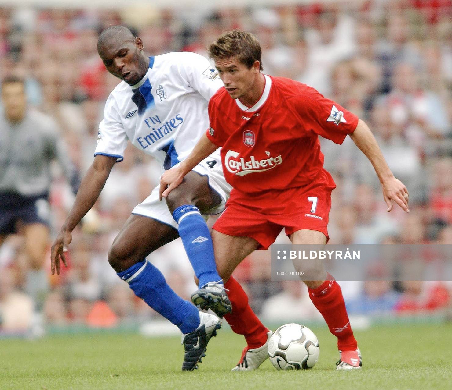 Fotboll, Engelsk, Premier League, Premiership, Liverpool -