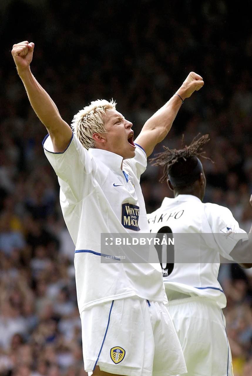 Fotboll, Engelsk, Premier League, Premiership, Leeds -