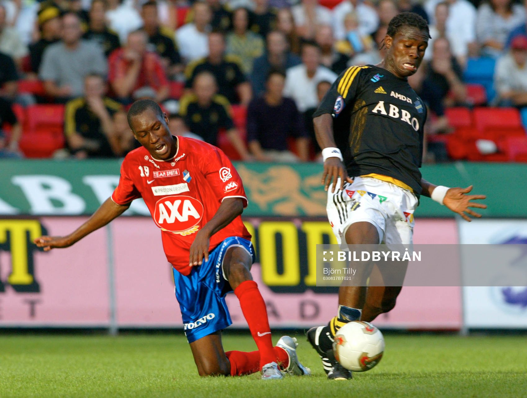 Atiba Hutchinson, Öster och Derek Boateng, AIK