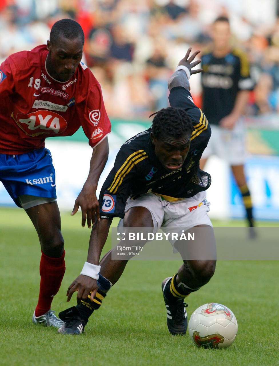Atiba Hutchinson, Öster och Derek Boateng, AIK