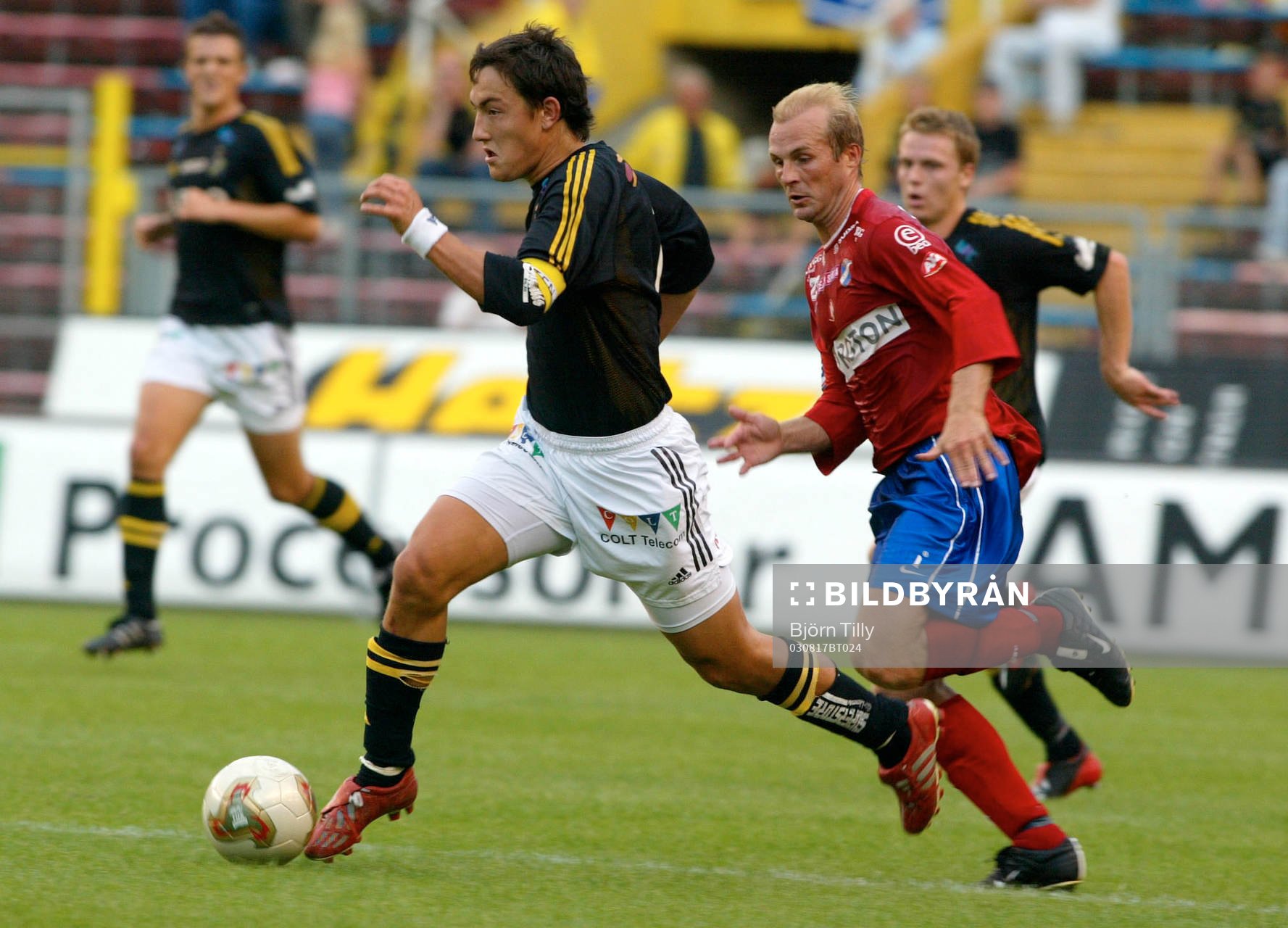 Stefan Ishizaki, AIK och Peter Wibrån, Öster