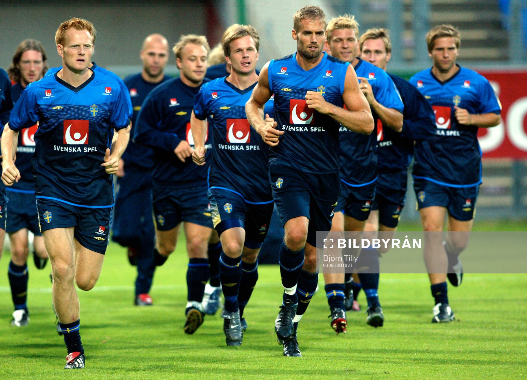 Olof Mellberg i ledningen