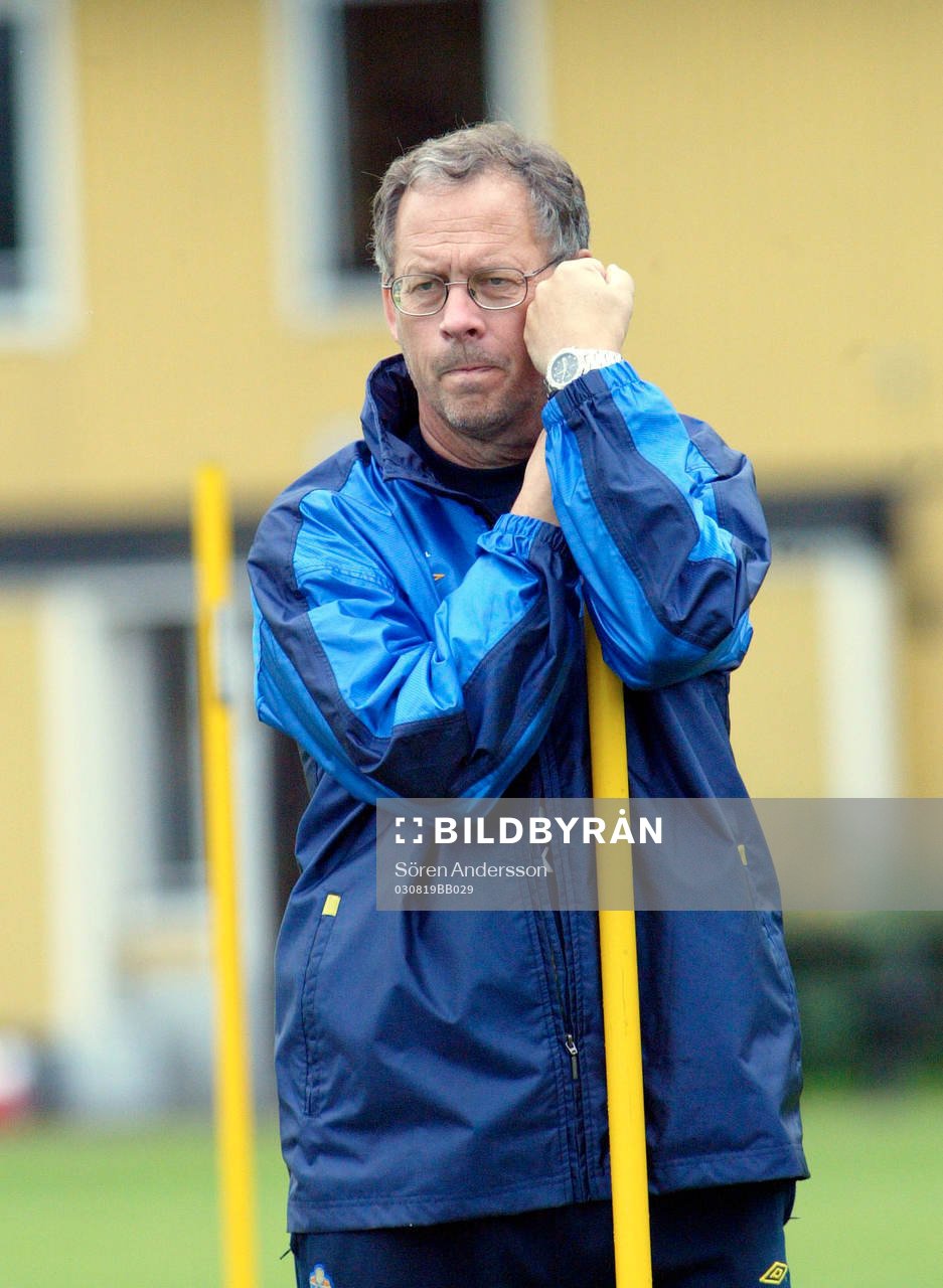 Lars Lagerbäck, förbundskapten, Sverige