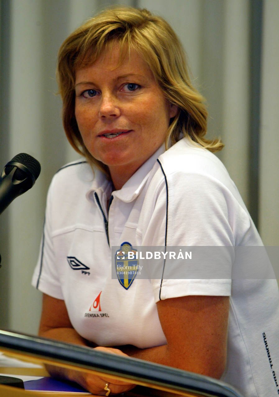 Marika Domanski Lyfors, Förbundskapten Sverige