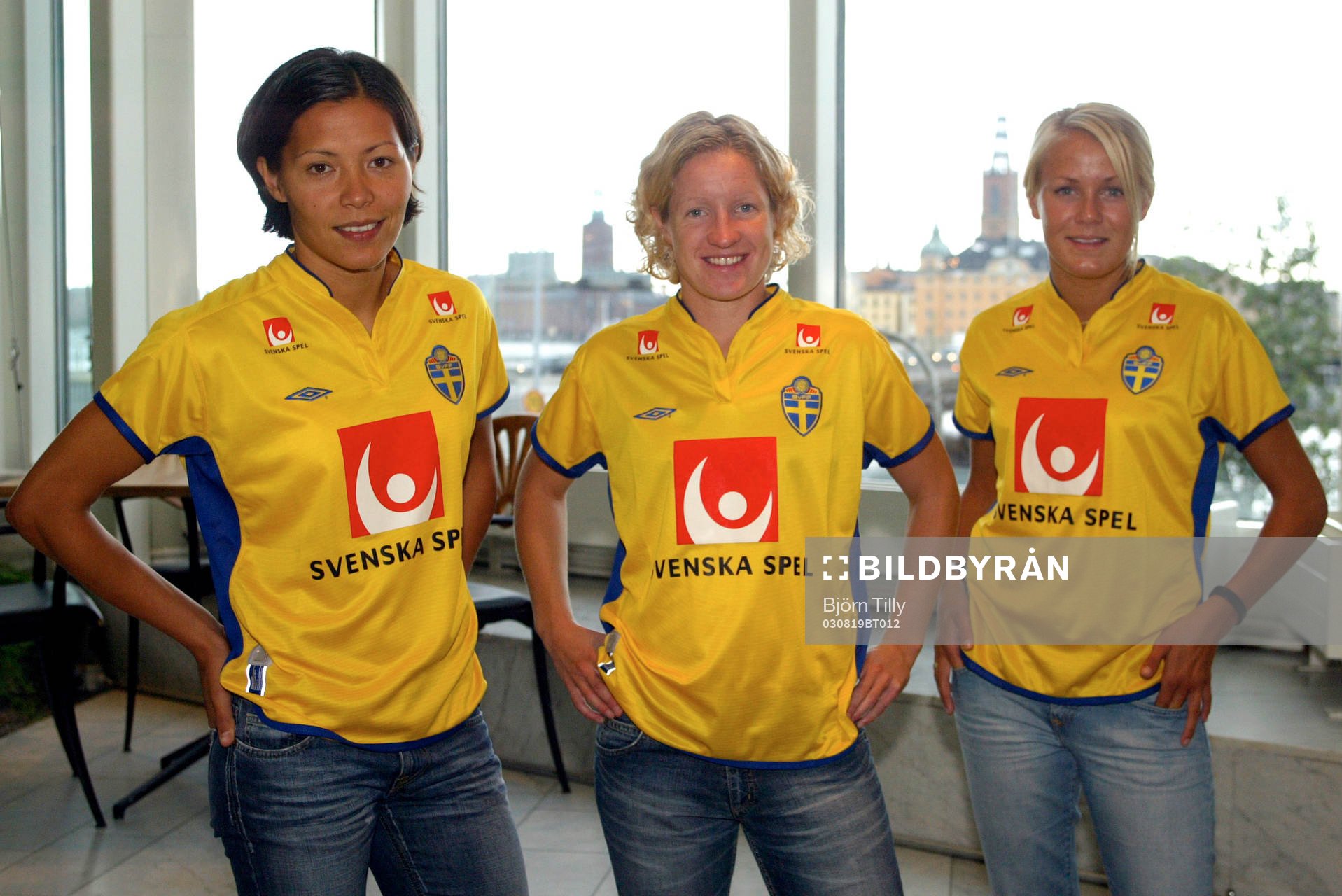 Jane Törnqvist, Victoria Svensson och Josefine Öqvist är