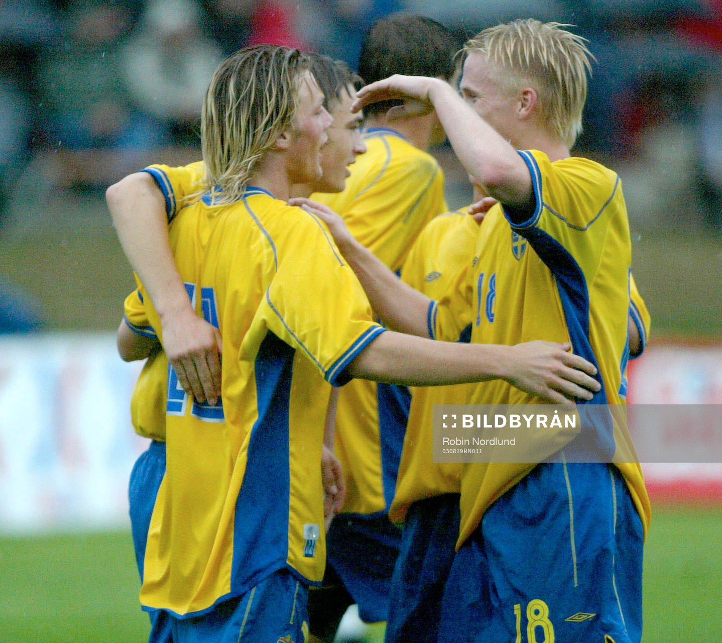  Sebastian Larsson, Sverige jubel