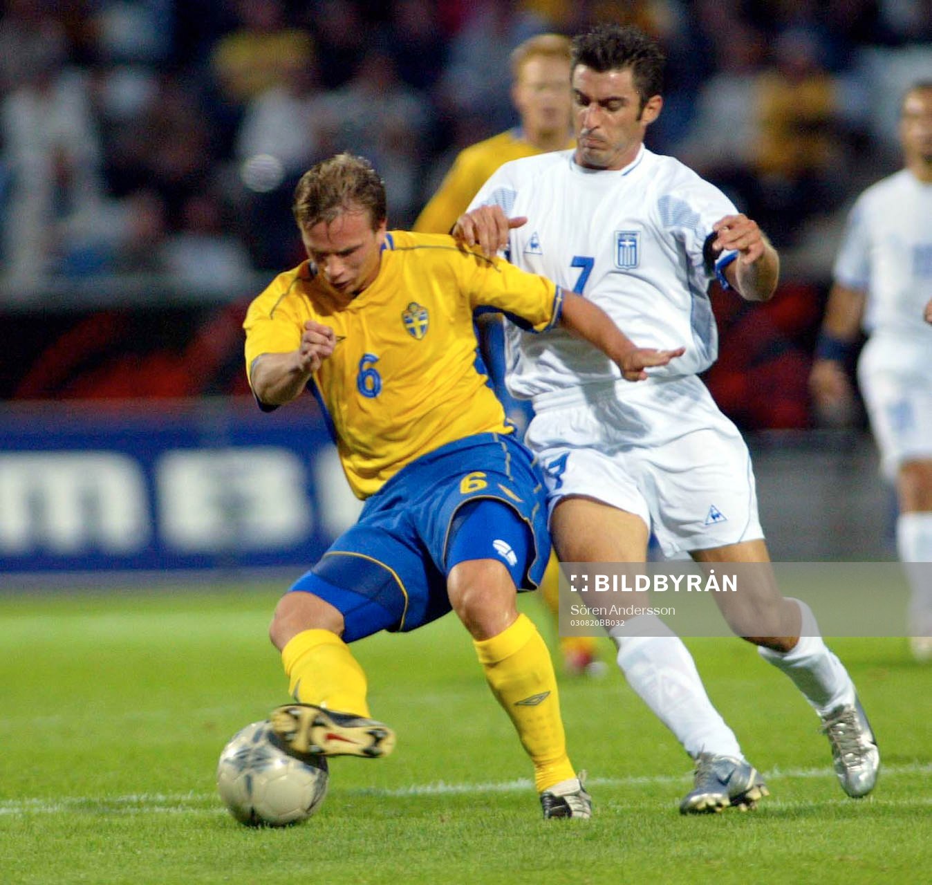 Tobias Linderoth, Sverige och Theodoros Zagorakis, Grekland