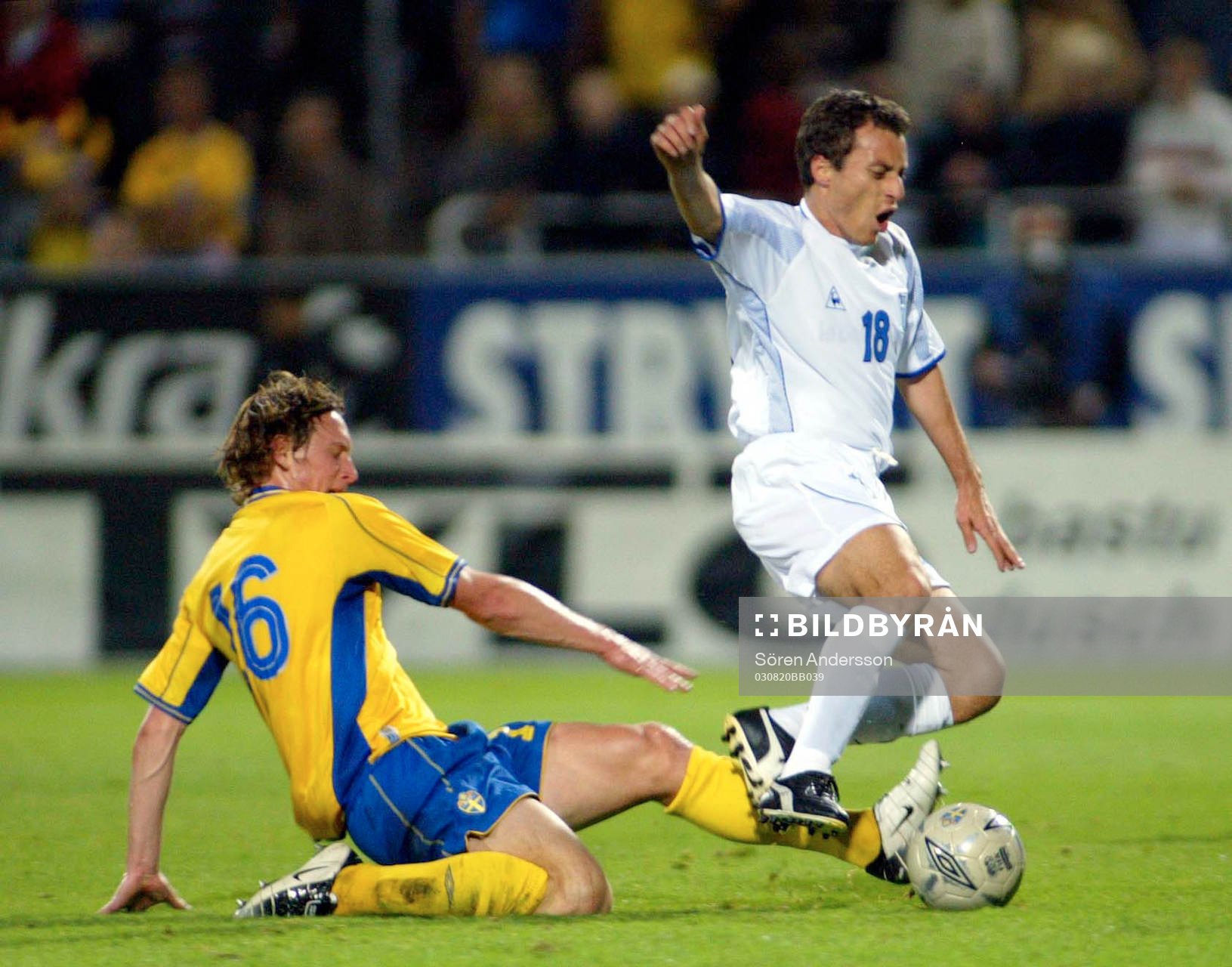 Kim Källström, Sverige och Georgios Georgiadis, Grekland