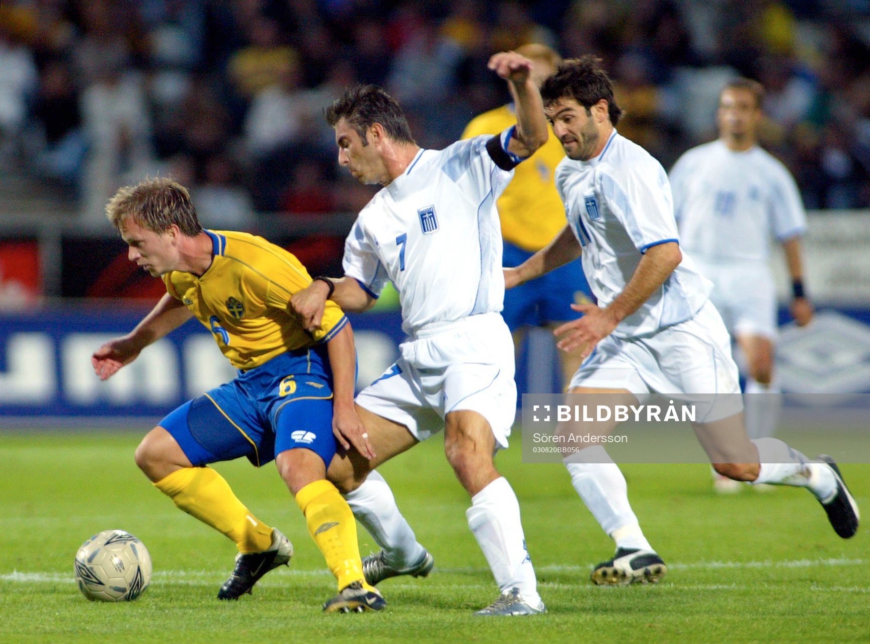 Tobias Linderoth, Sverige och Theodoros Zagorakis, Grekland