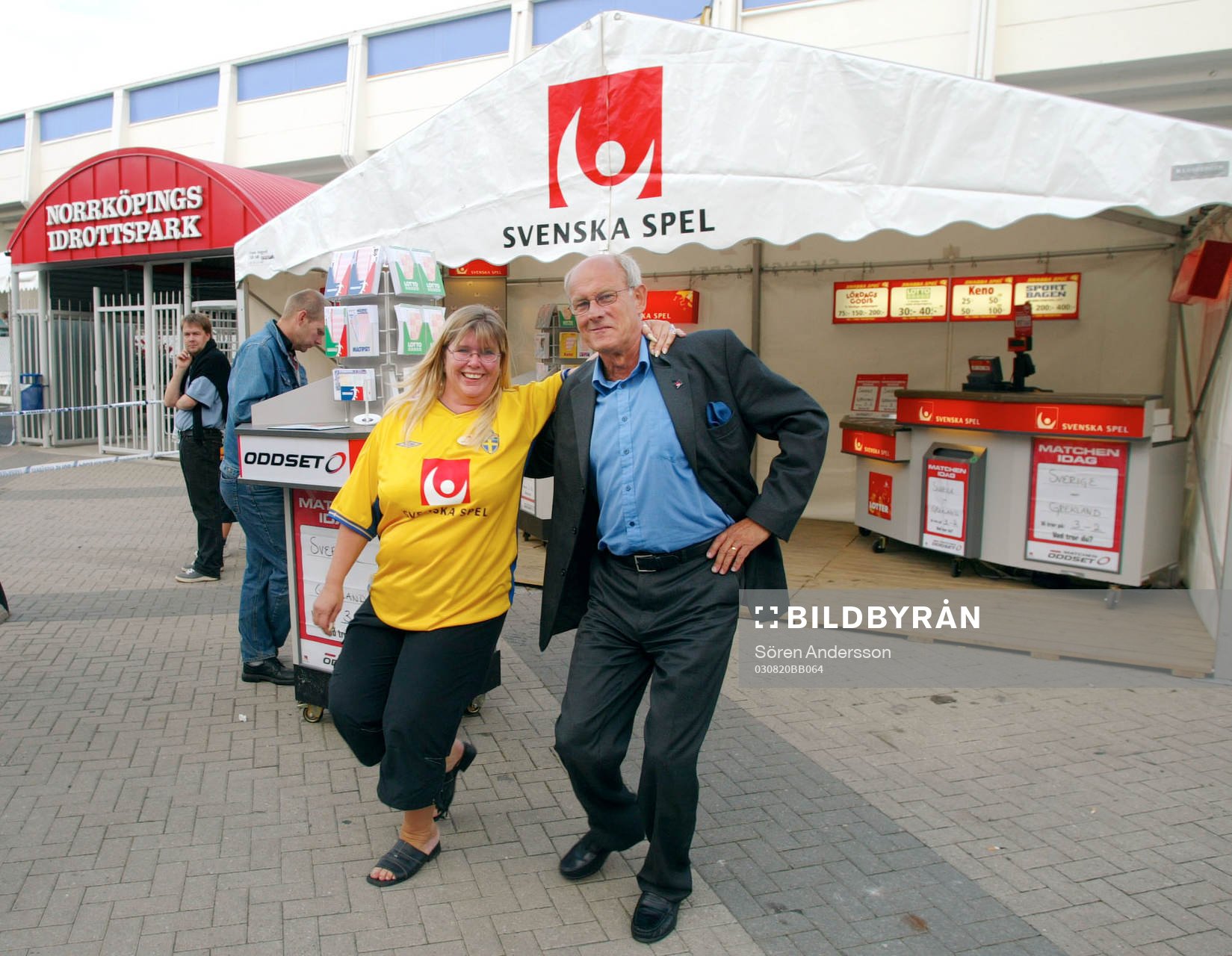 Monica Larsson och Tommy Wahlgren, Svenska spel