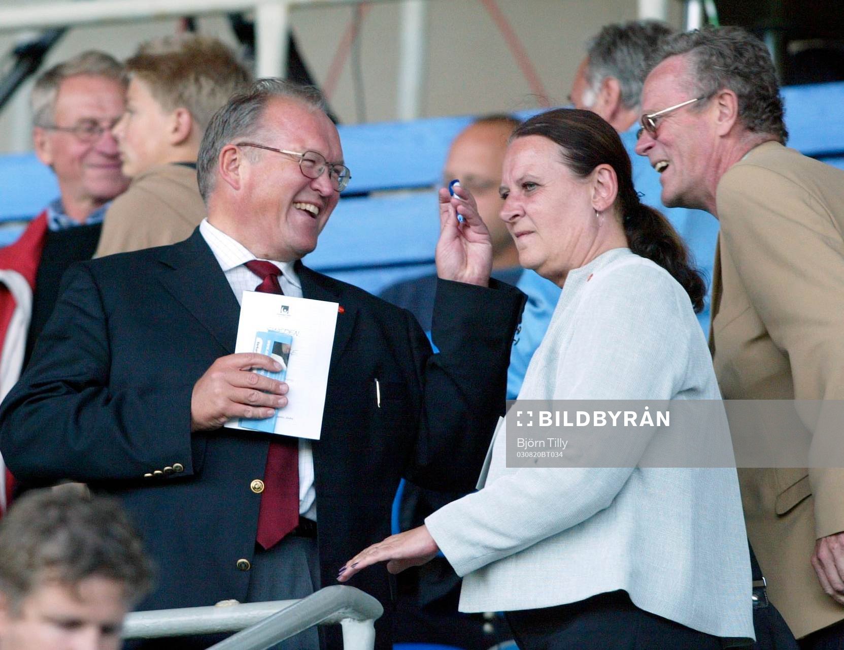 Statsminister Göran Persson och Landshövding Björn