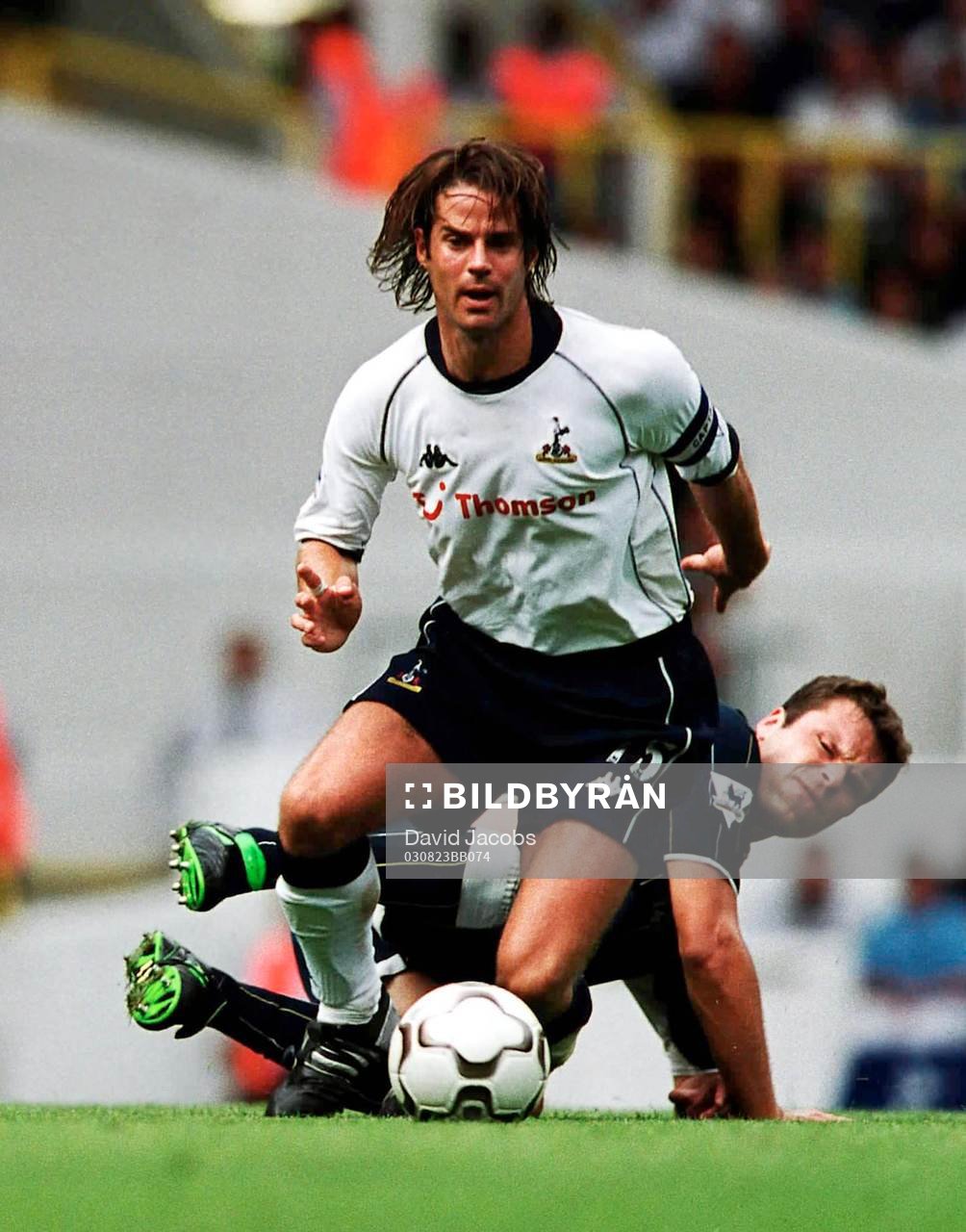 Jamie Redknapp, Tottenham och Mark Viduka, Leeds
