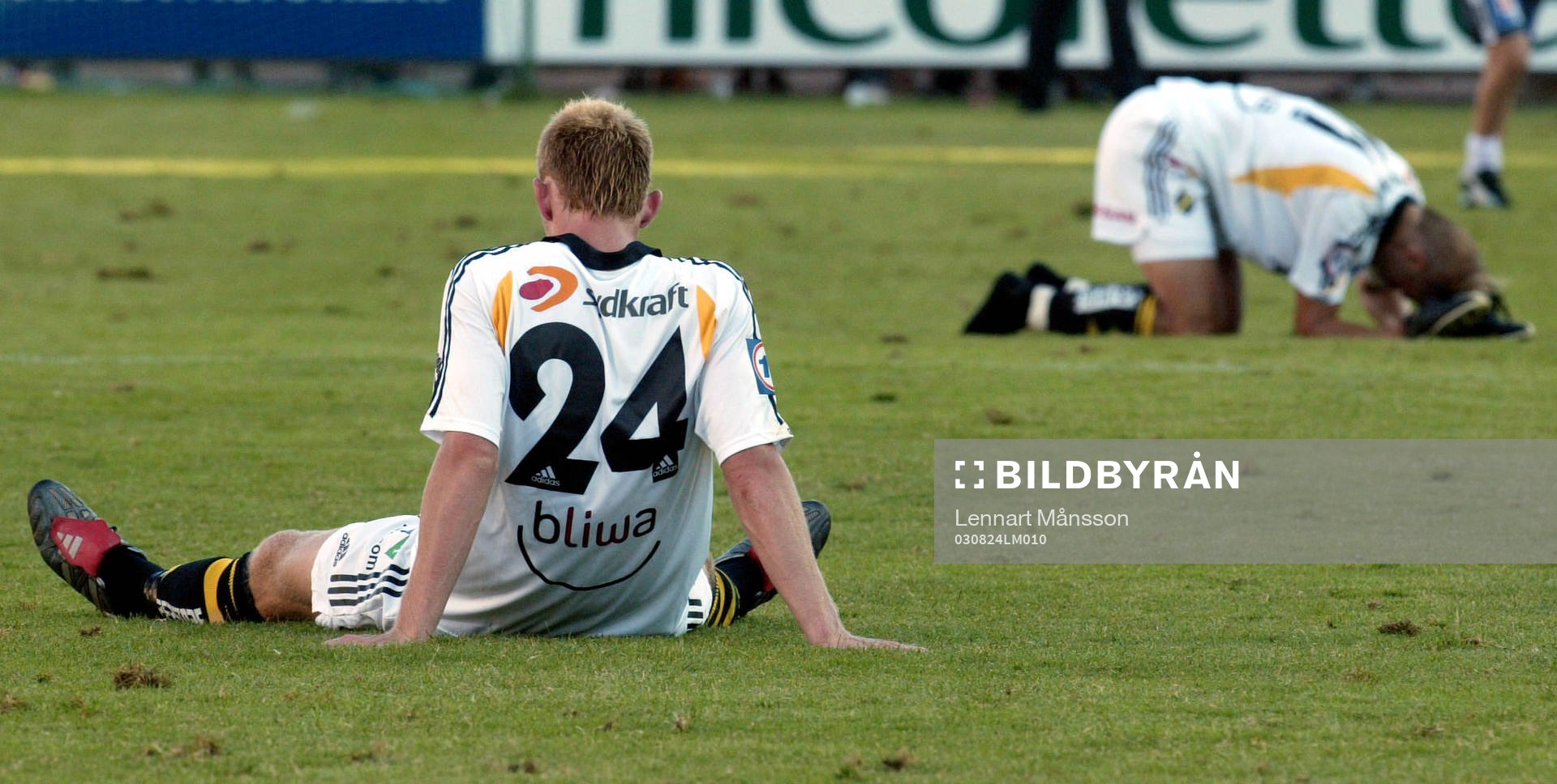 Fredrik Björck och Martin Åslund, AIK deppar