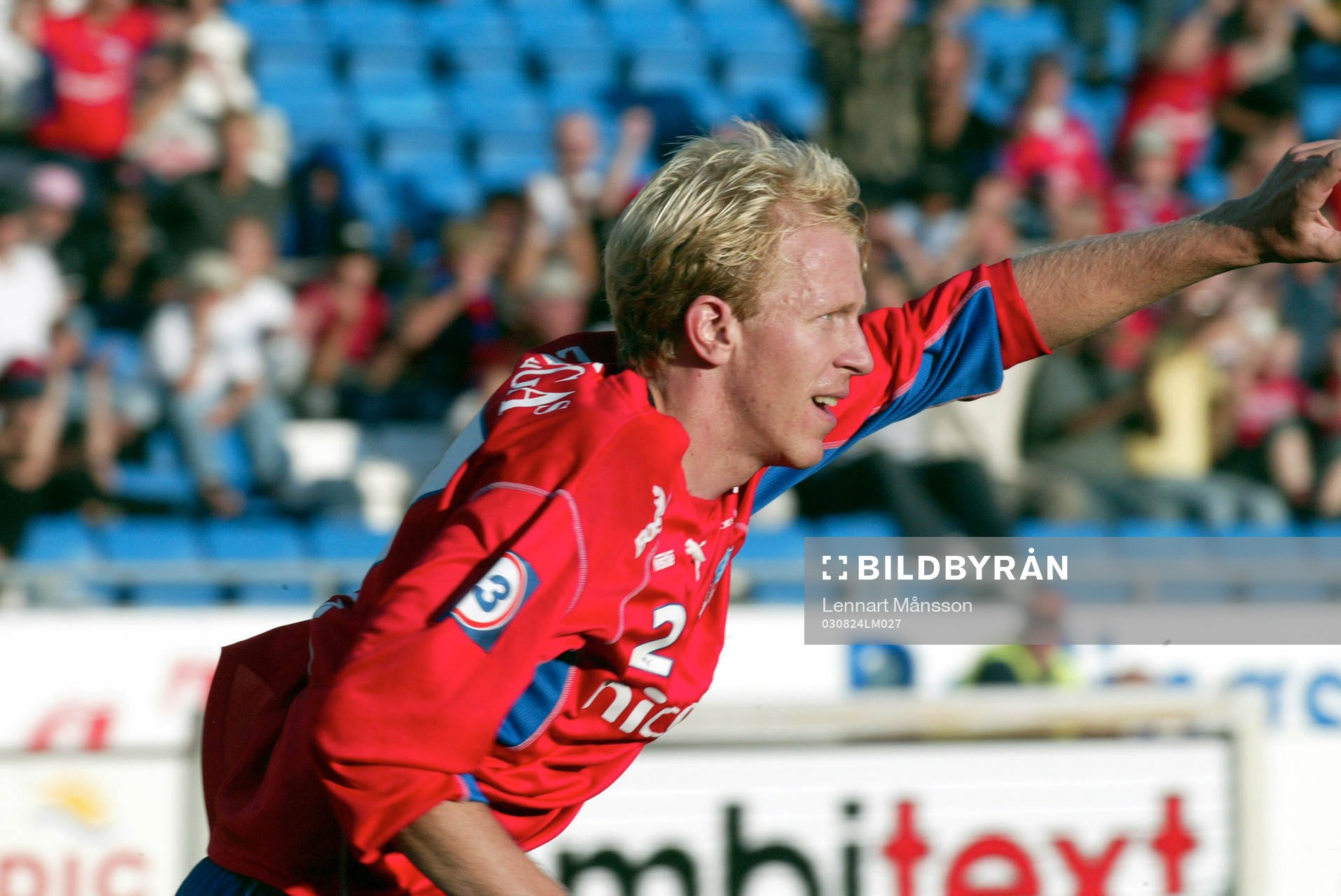 Gustaf Andersson, Helsingborg jubel