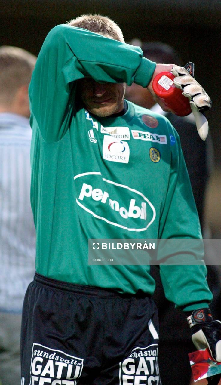 Fredrik Sundfors, Sundsvall deppar