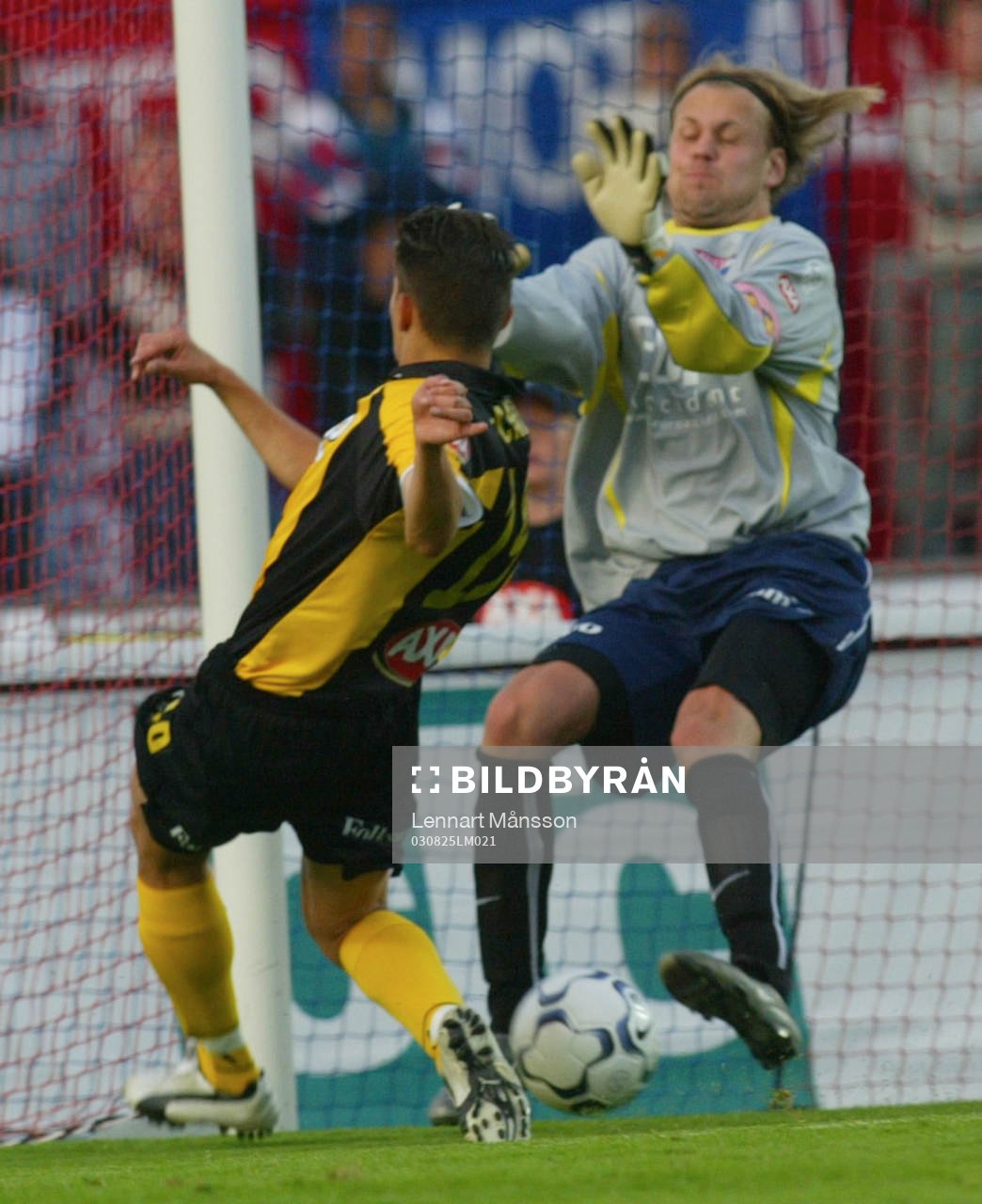 Här skadas Björn Stringheim, Öster