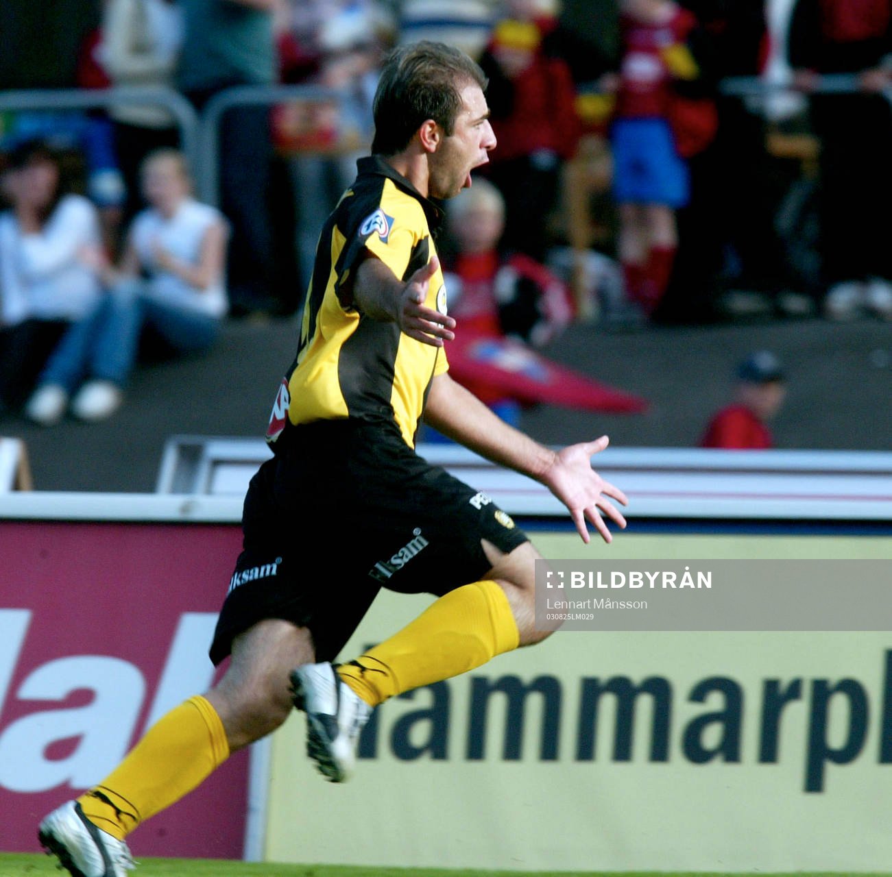  Kennedy Bakricioglü, Hammarby jubel.