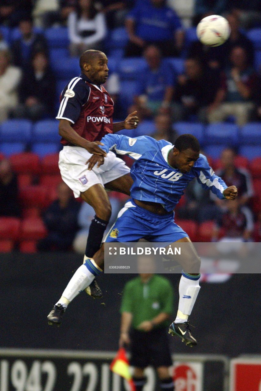  Drissa Diallo, Ipswich och Nathan Ellington, Wigan