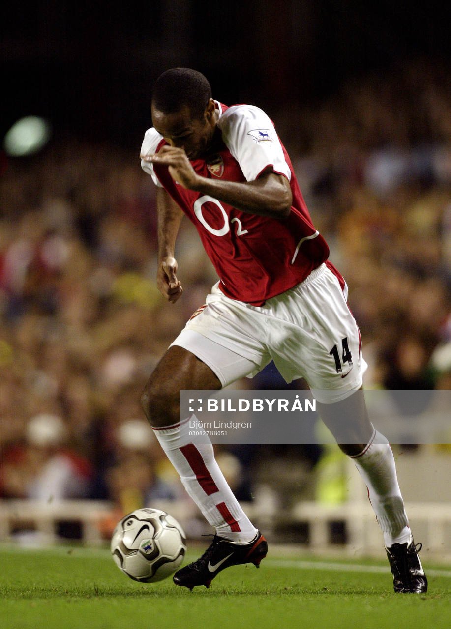 Fotboll, Engelsk, Premier League, Premiership, Thierry Henry, Arsenal