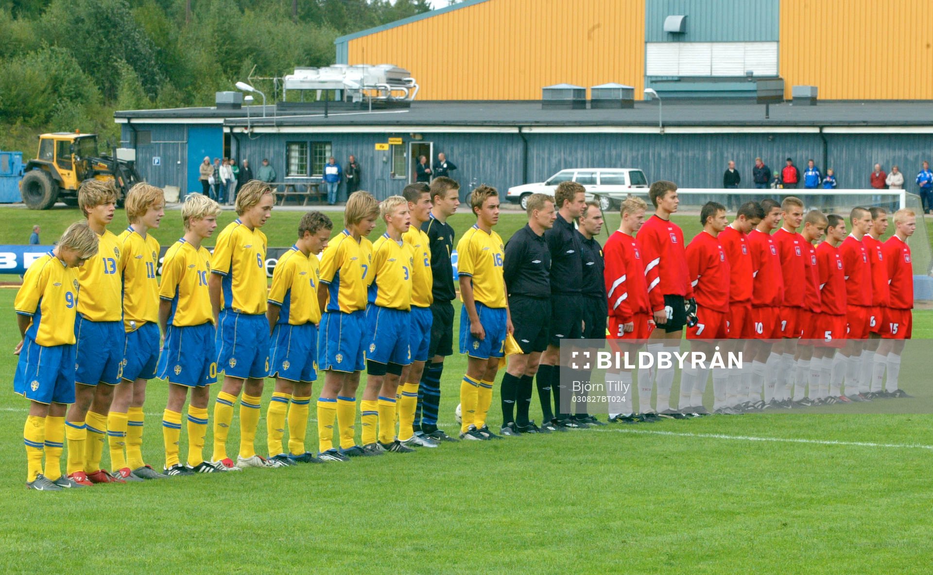 Fotboll, P15,  Sverige - Polen