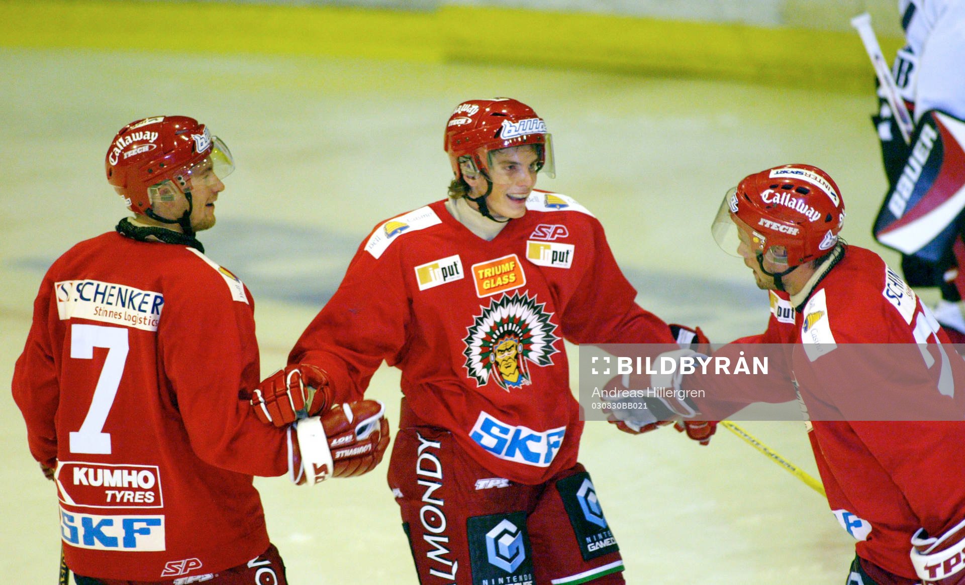 Loui Erikssson, debuterade