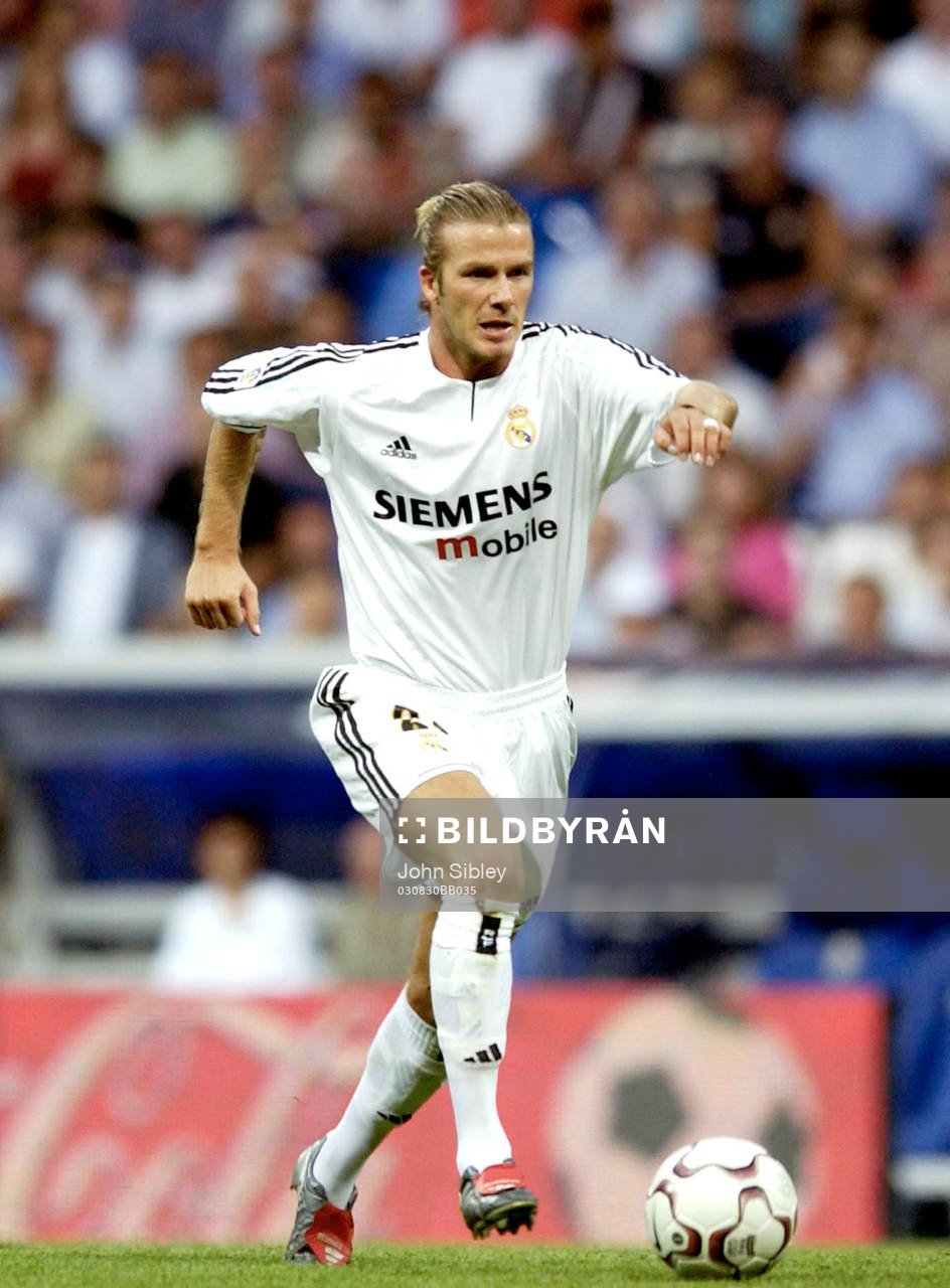 David Beckham i aktion