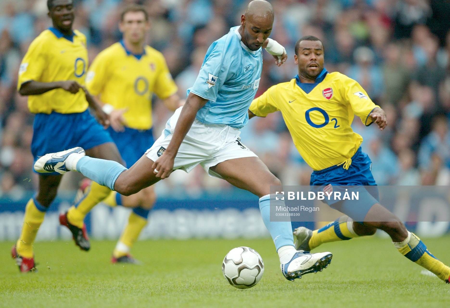 Nicolas Anelka, Manchester och  Ashley Cole, Arsenal