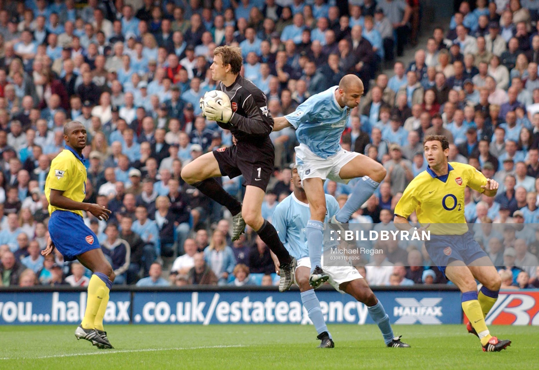 Jens Lehmann,Arsenal och Antoine Sibierski, Manchester City