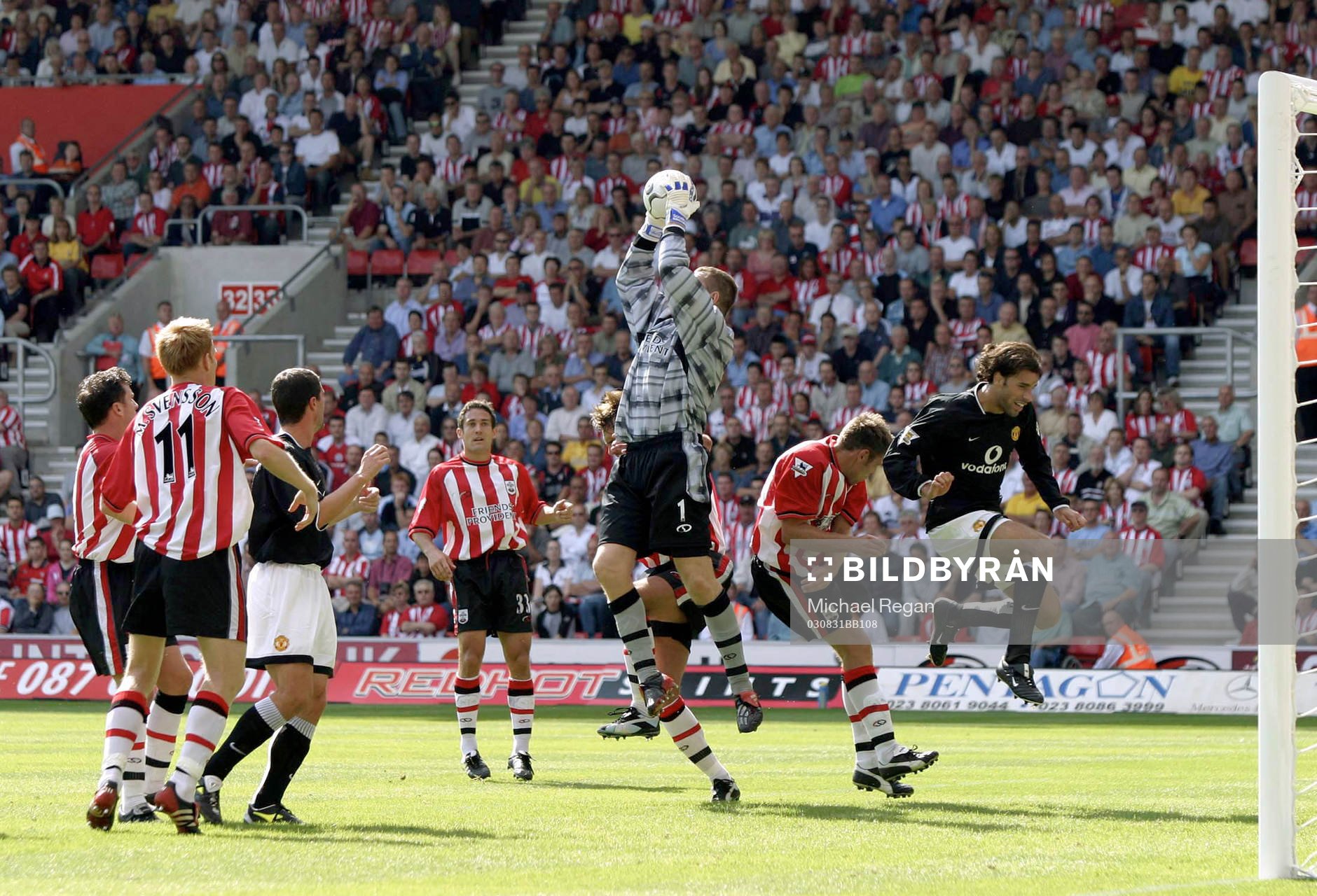 Fotboll, Engelsk, Premier League,  Southampton - Manchester