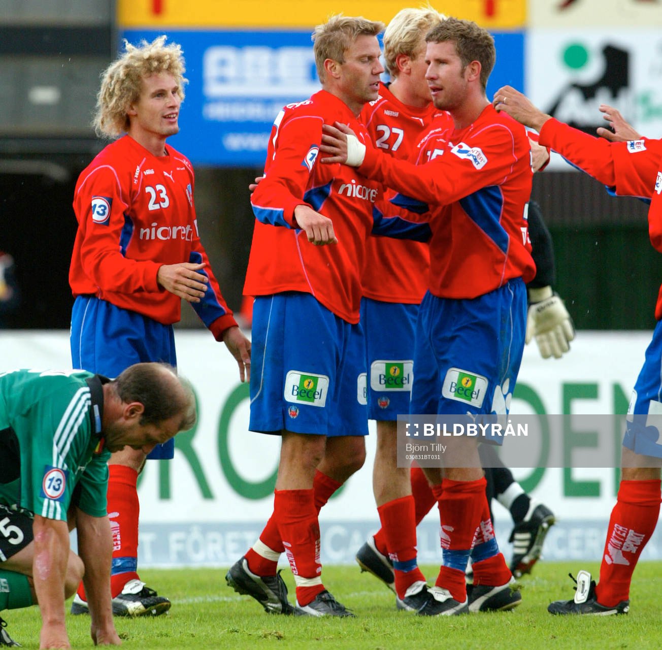 Hans Eklund, Helsingborg gratuleras
