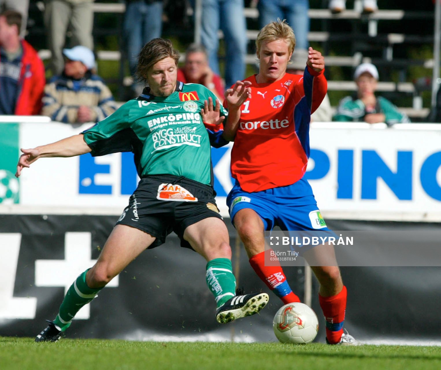 Johan Wallinder, Enköping och Andreas Dahl, Helsingborg