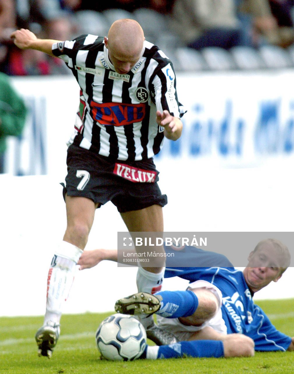 Andreas Johanson bensaxar Alexander Farnerud