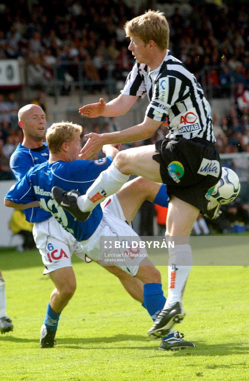Henrik Nilsson, Landskrona och Robert Andersson, Mattias