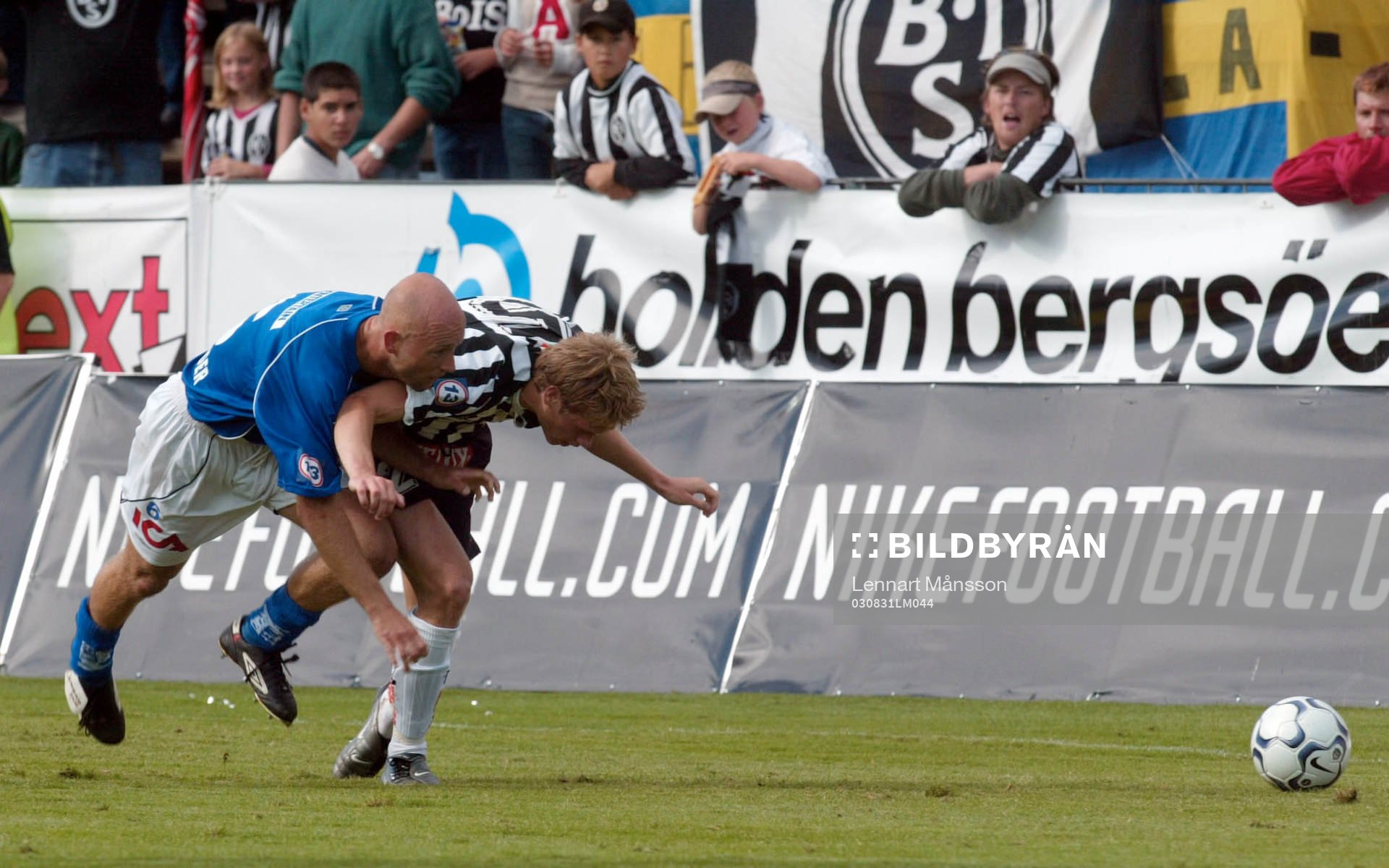 Mattias Thylander och Johan Andersson, fasthållning