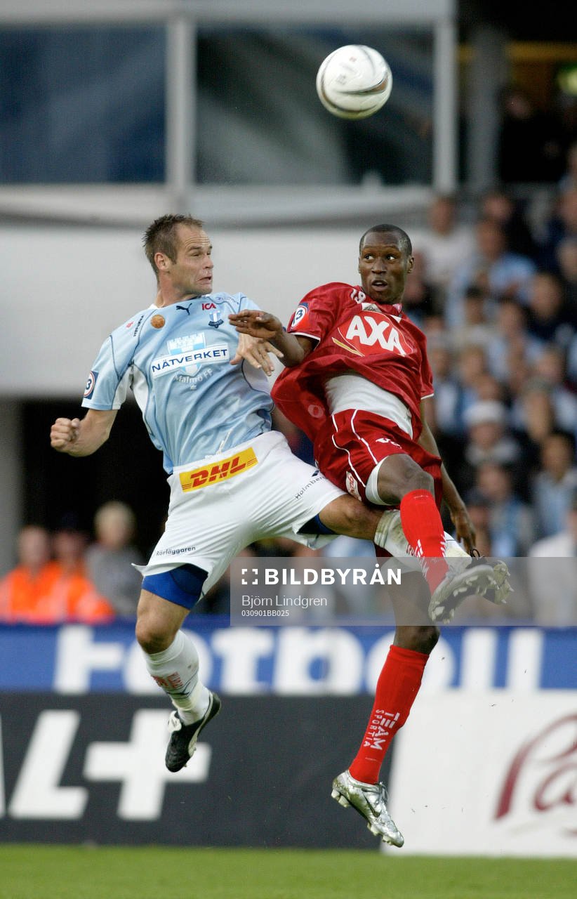 Thomas Olsson, Malmö och Atiba Hutchinsson, Öster i